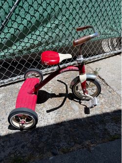 Vintage radio flyer tricycle bike