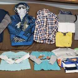 Kids Boys Clothes Tops Long Sleeves Tees Size 4, 5