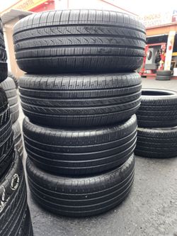 Set de llantas usadas pirelli cinturita P7 225/50 R18