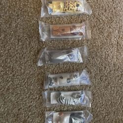 Madagascar Cereal Box Rolling Toys, Set of 6, new, sealed unopened. General Mills