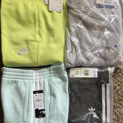 Girls Joggers Nike/Adidas X-LARGE 4pair