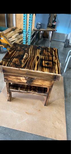 Rustic coffee table