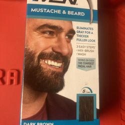 Just For Men Mustache & Beard Color: Dark Brown