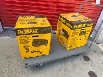 DeWalt pancake air compressor new