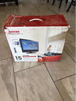 Toshiba tv  15” and dvd combo