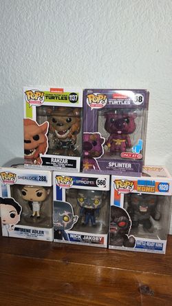 Ninja Turtles Funko Pops - Tv mixed funko pop