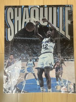Shaquille Orlando Magic Poster