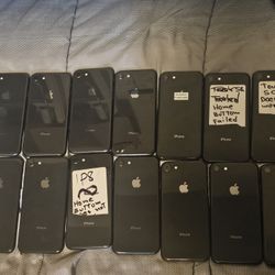 14 Iphones 8 For Parts Locked, Only For Repairs