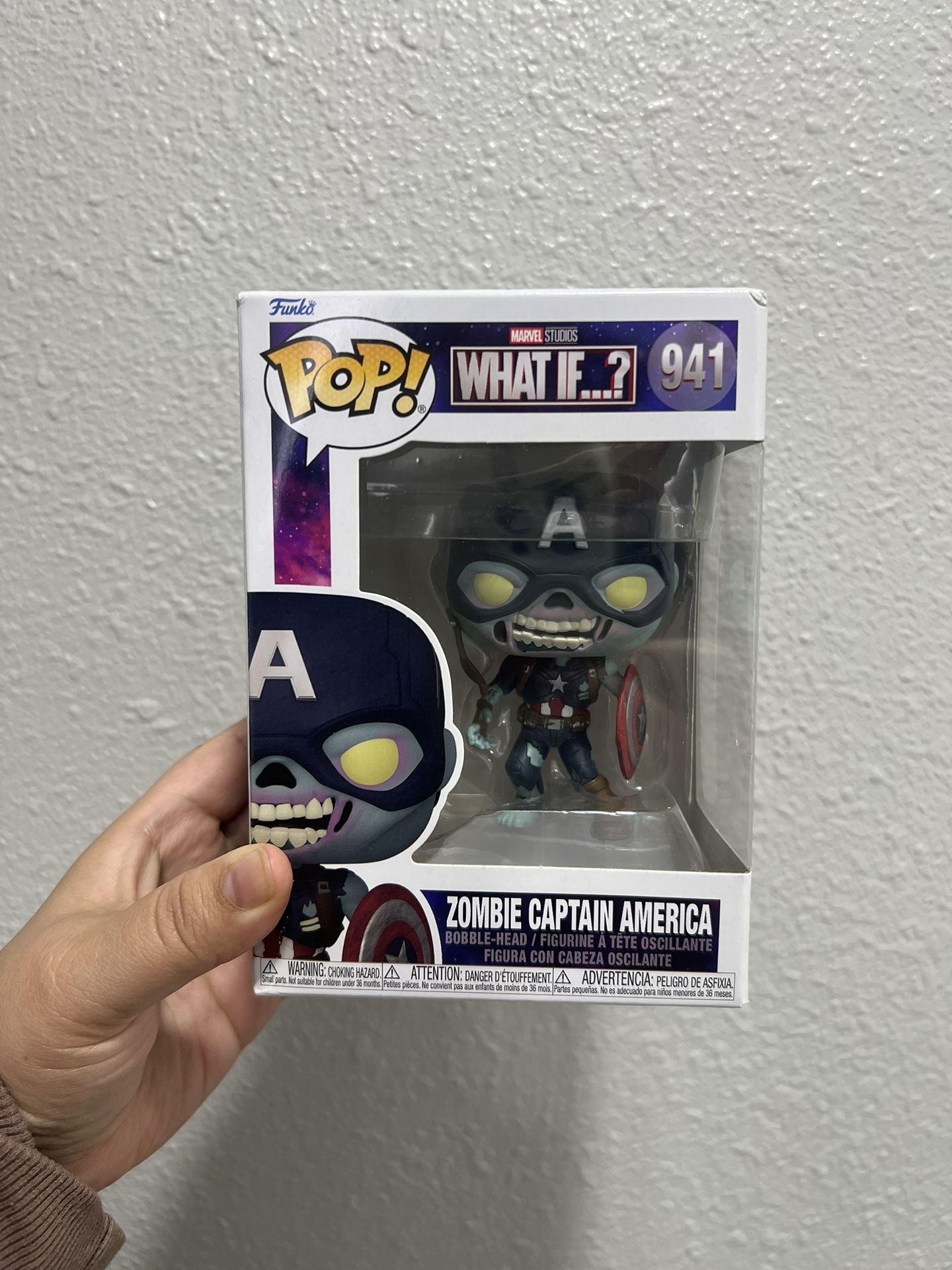 Funko Pop Zombie Captain America