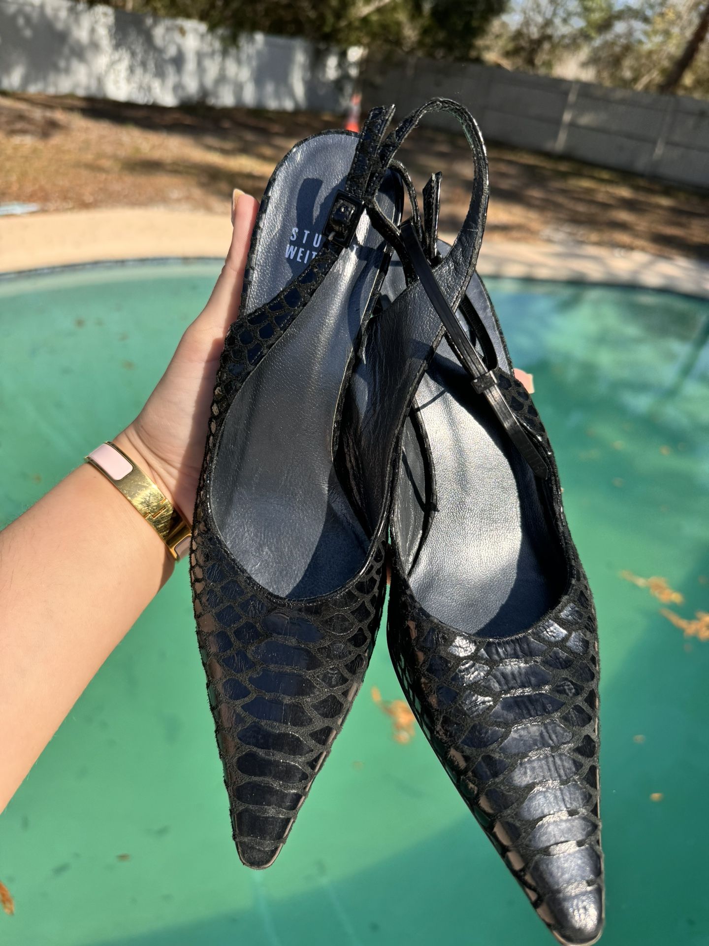 Snake Skin Heels