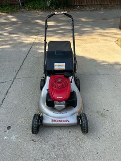 Honda HRR216 Lawn Mower, Echo GT-225 Lawn Trimmer, Echo PE-225 Lawn Edger Cutter And Ryobi Electric Trimmer Cum Edger- All Lawn Mowing Set