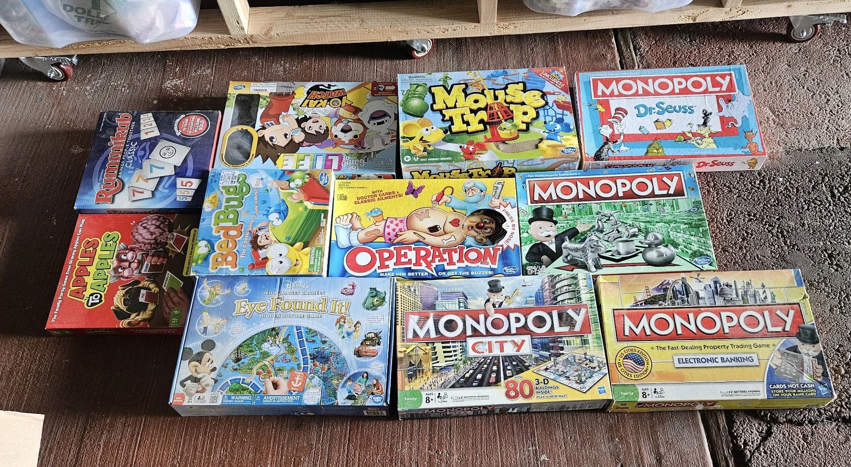 Tons Of Board games
