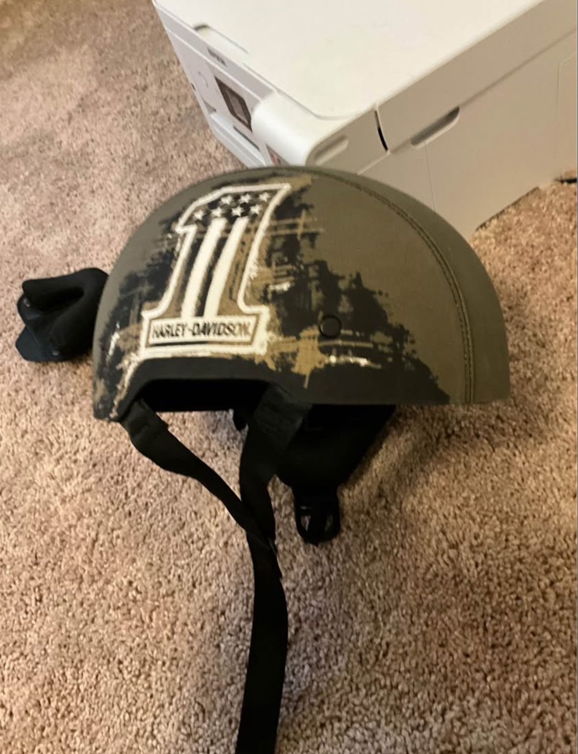 MOTORCYLE Helmet Harley.   Size Small