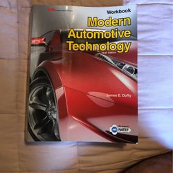 Modern Automotive Technology Workbook