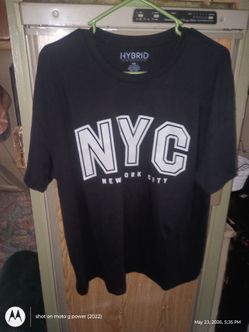 Hybrid Size XXL NYC shirt  black