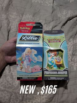 Pokemon Tournament Collection box, Lillie and juniper, new