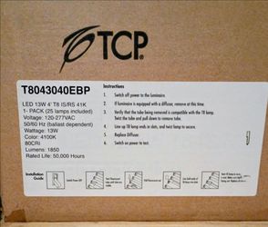 TCP LED T8 4ft Tubes