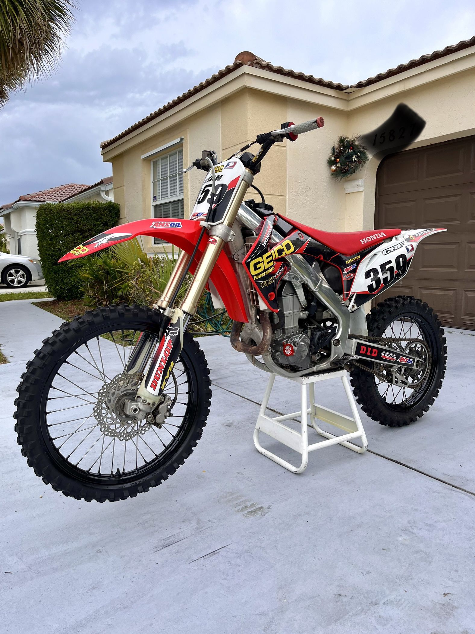 2011 crf450 clean title
