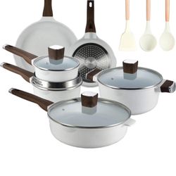 13 Pcs Pots And Pans 
