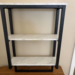 Matte Black Bathroom Wall Shelf