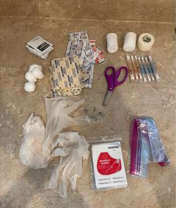 First aid kit – NEW – fully stocked – portable for car, Home, Classroom, Church