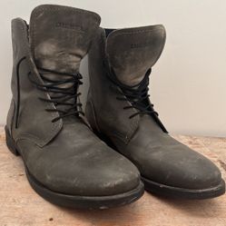  Men’s Shoes Diesel Leather Cowboy Boots Size 11 Work Casual 