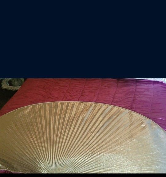 Purple/Gold Lemay Comforter Fits FULL/ QUEEN