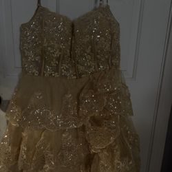 Gold Dress 