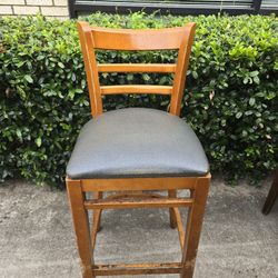Wooden Bar Stool