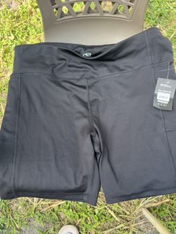 Size 2x Bicycle Shorts With Pockets