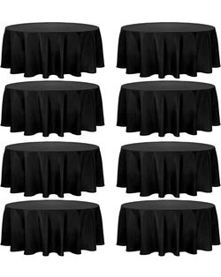 20 Black table cloths SALE . Manteles negros