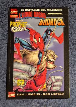 SPIDER-MAN/BADROCK + PROPHET/CABLE ITALIAN EDITION 1998 NM MARVEL COMICS AWESOME