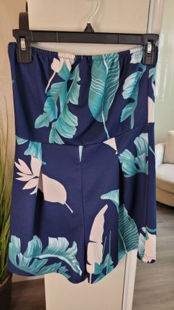 Strapless Short Romper Size Medium