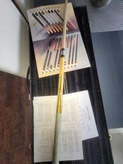 Very RARE 1986 Dan Janes Joss Custom Pool Cue "COLOR OF MONEY" & many more items posted here