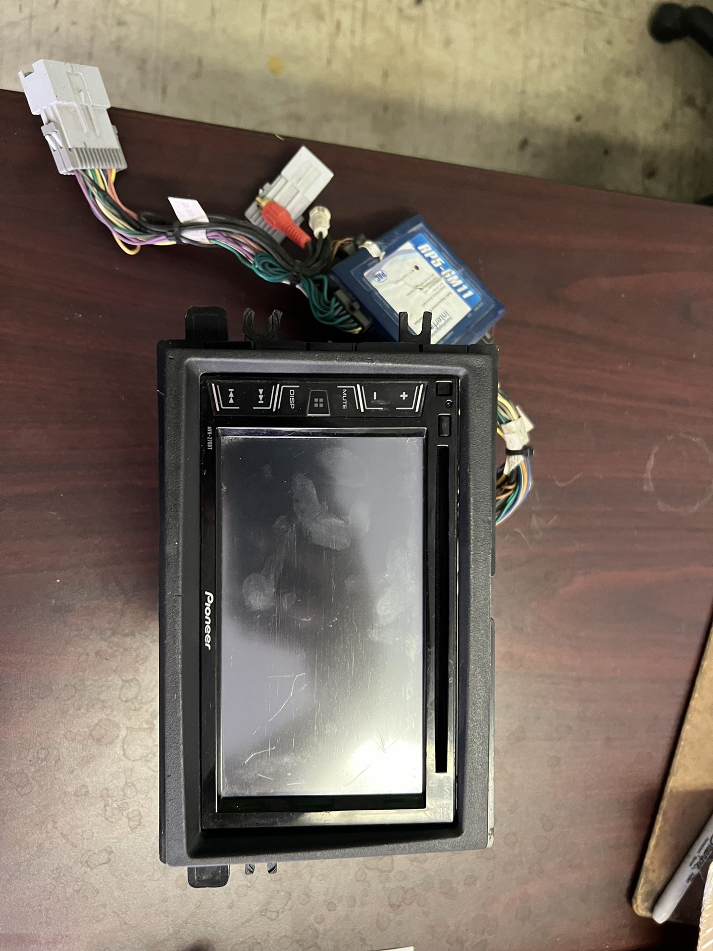 Pioneer AVH-270BT Radio With Interference Module