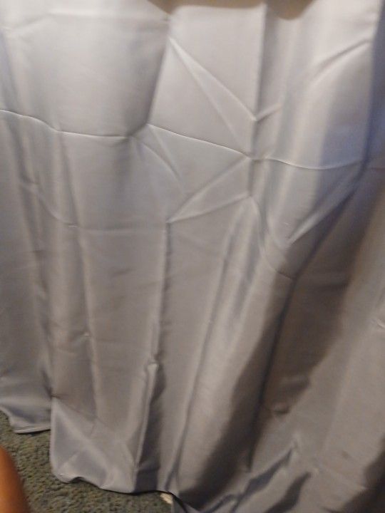 Bathroom Shower Curtain Rug With Matching Towels $40