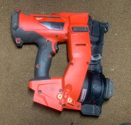 M18 FUEL 18-Volt Lithium-Ion Brushless Cordless Coil Roofing Nailer (Tool Only)