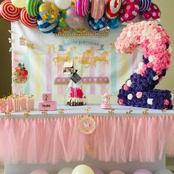 Carousel Birthday Party Supplies - Decoration