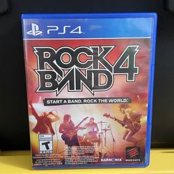 Rockband 4 for PlayStation Four video game console system Complete Rock Band PS4 Music