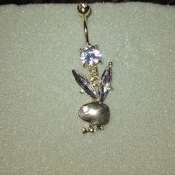 Playboy Bunny Belly Ring 