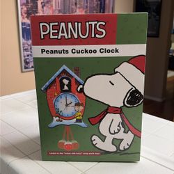 Peanuts Cuckoo Clock
