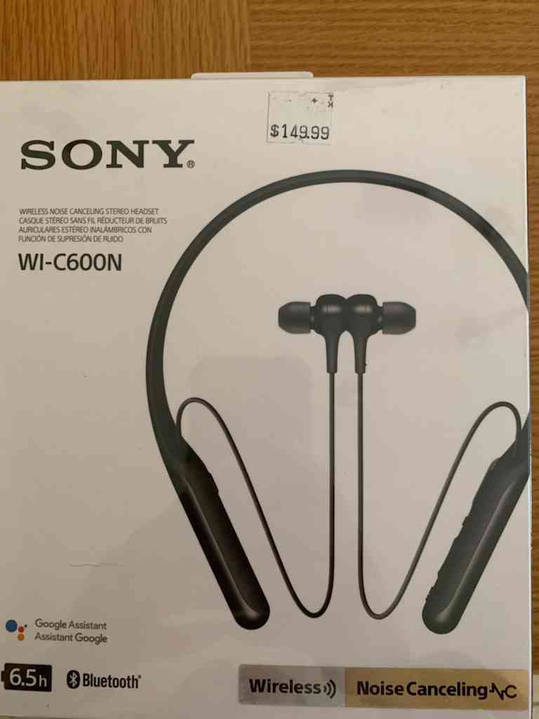 Sony Bluetooth headset
