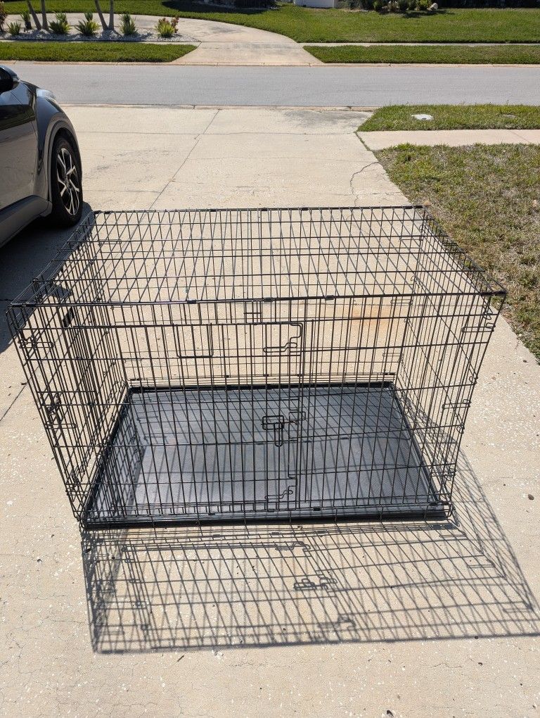 Dog Crate (L48"x W30 " x H32"