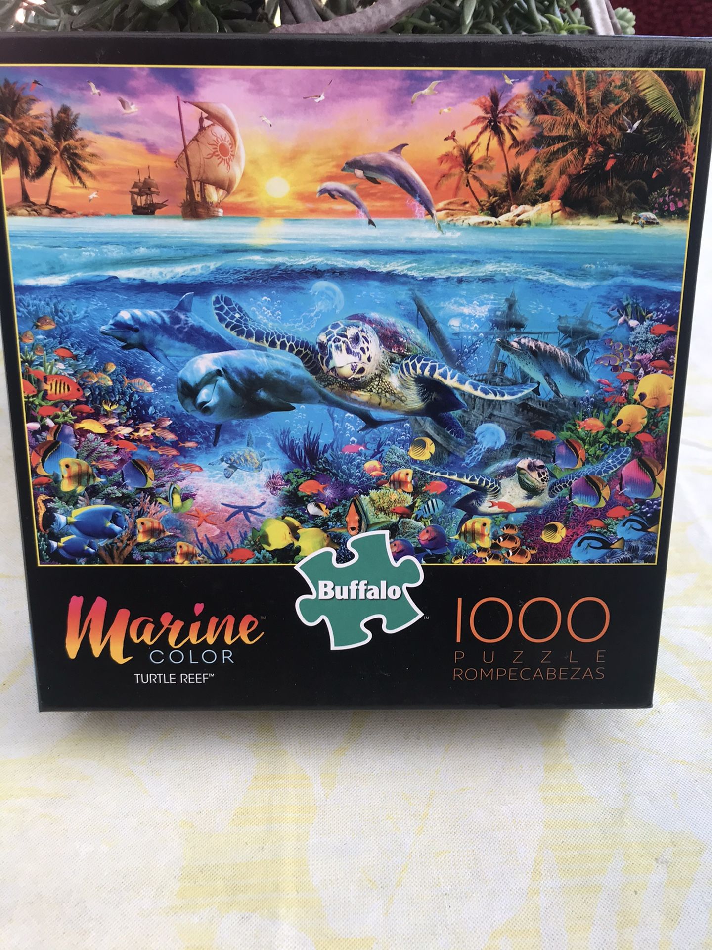 NEW!!! 1000 Piece Puzzle TURTLE REEF