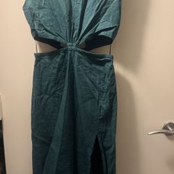Zara  Green Dress -Size M