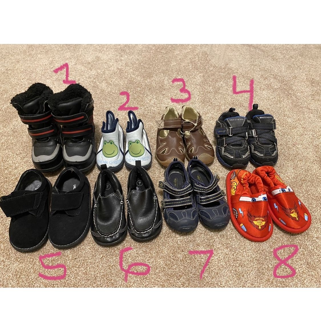 Toddler Boy Shoes Size 7