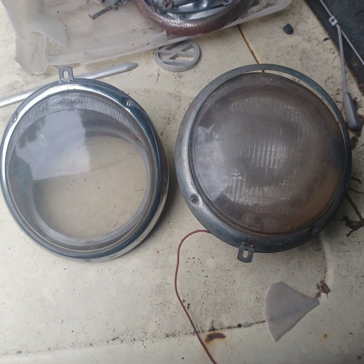 Vw Bug Headlight Glass