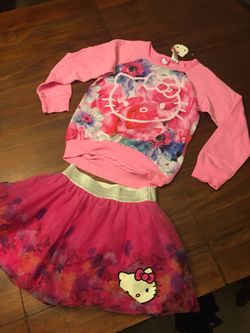 Hello kitty outfit size 6