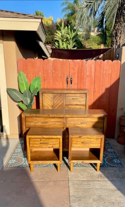 Mid century bedroom set