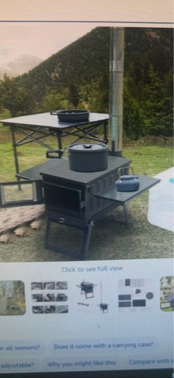 Outdoor /tent Wood Burning Camp Stove